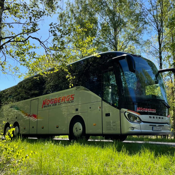 Bussresor märkta med Bra Miljöval har låg klimatpåverkan.