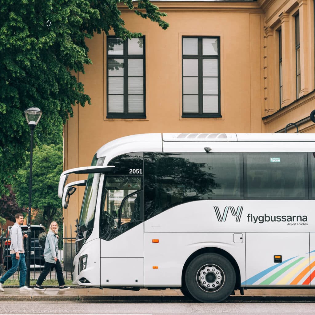 Resor med Vy flygbussarna är nu märkta med Bra Miljöval