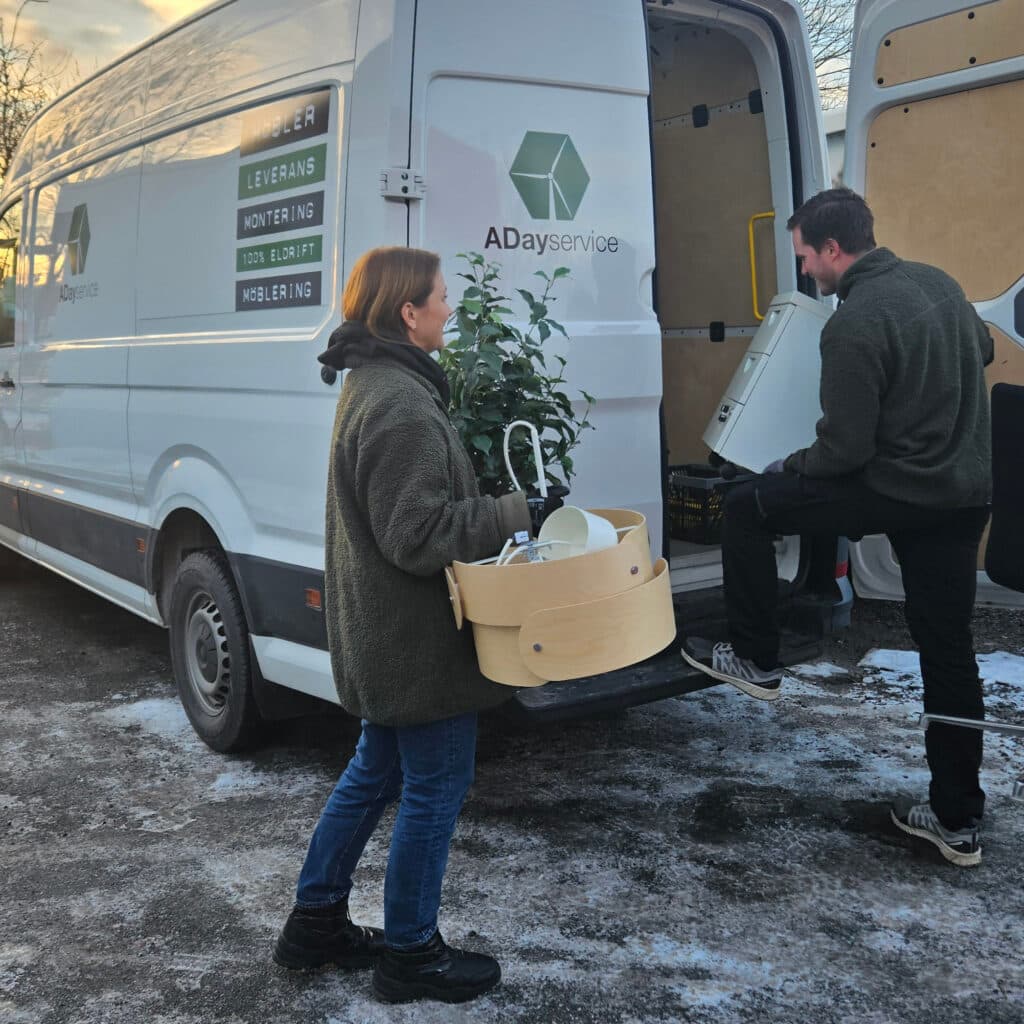 Möbeltransporter i Göteborg blir märkta med Bra Miljöval