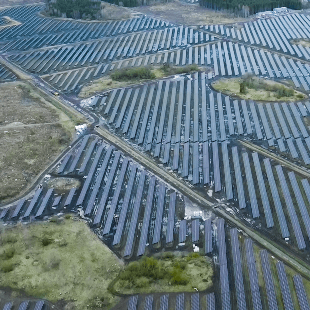 Sveriges största solpark Hallstavik