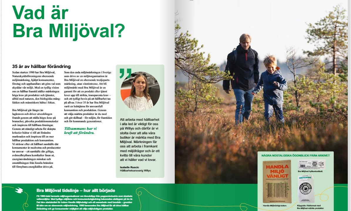 Bra Miljöval 35 år antologi