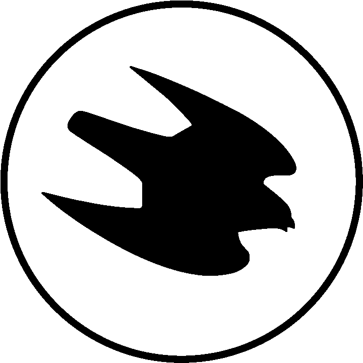 Bra Miljöval logotyp svart utan text transparent