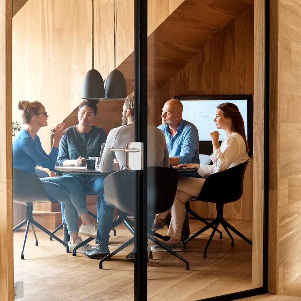 människor, grupp, kontor, professionell, upphandling, skrivbord, 997745894