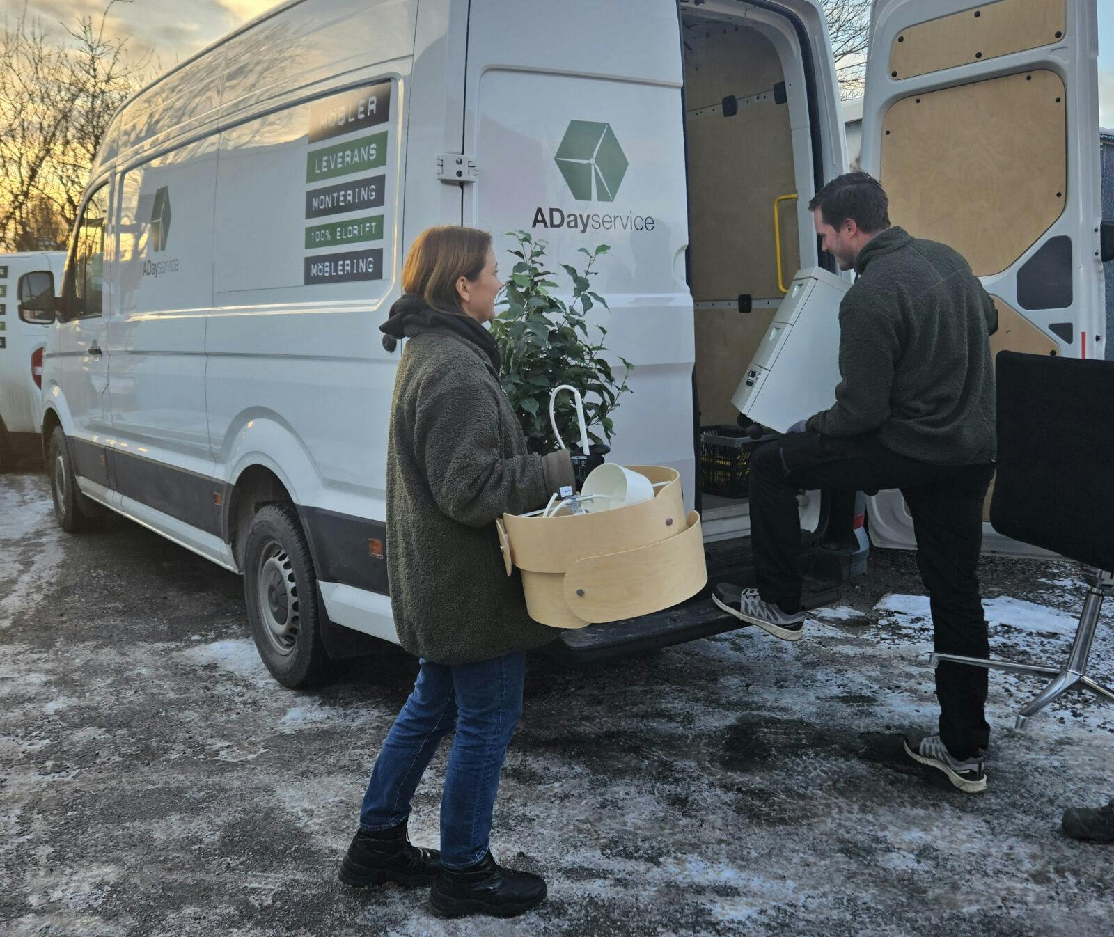 Möbeltransporter i Göteborg blir märkta med Bra Miljöval