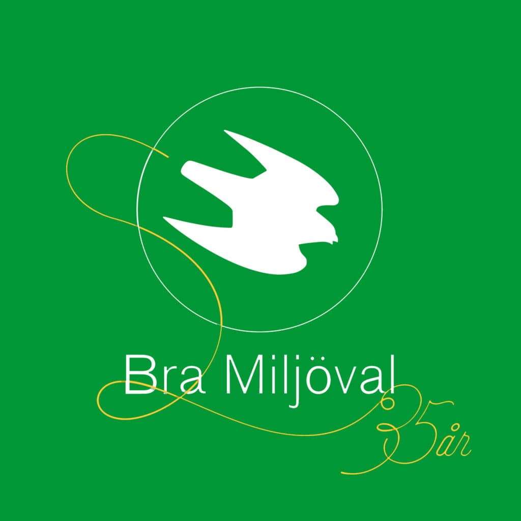 Bra Miljöval 35 år logga