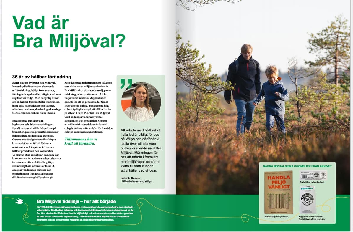 Bra Miljöval 35 år antologi