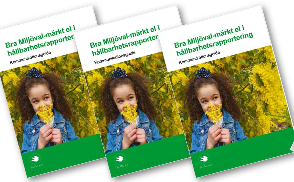 Kommunikationsguide Bra Miljöval el