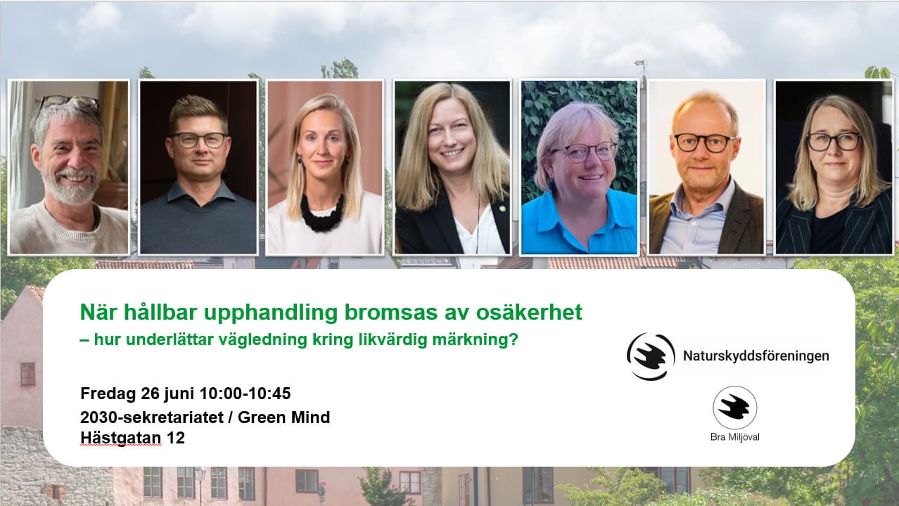 Panel Almedalen Offentlig upphandling