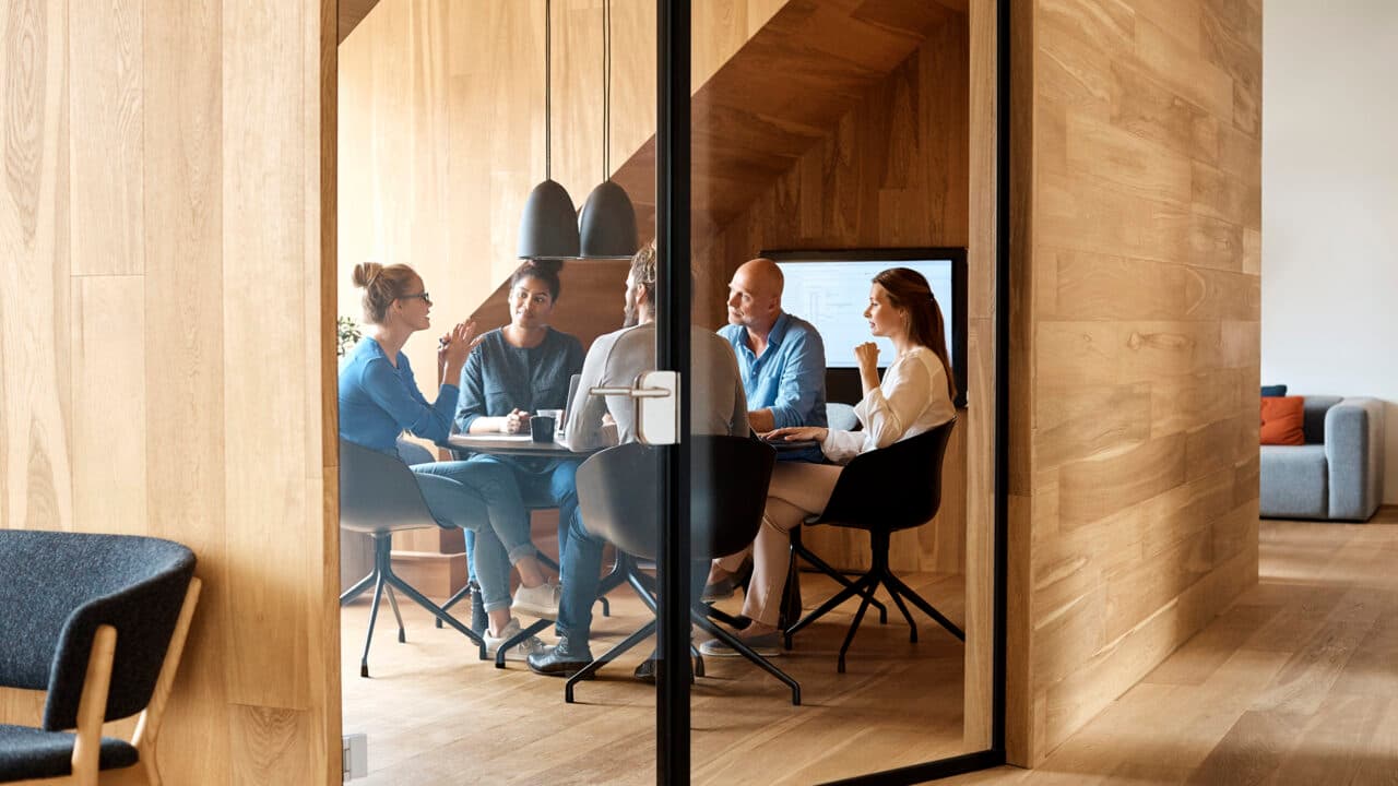 människor, grupp, kontor, professionell, upphandling, skrivbord, 997745894